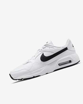 Nike Air Max SC Blancos Blancos Negros | MX 2207